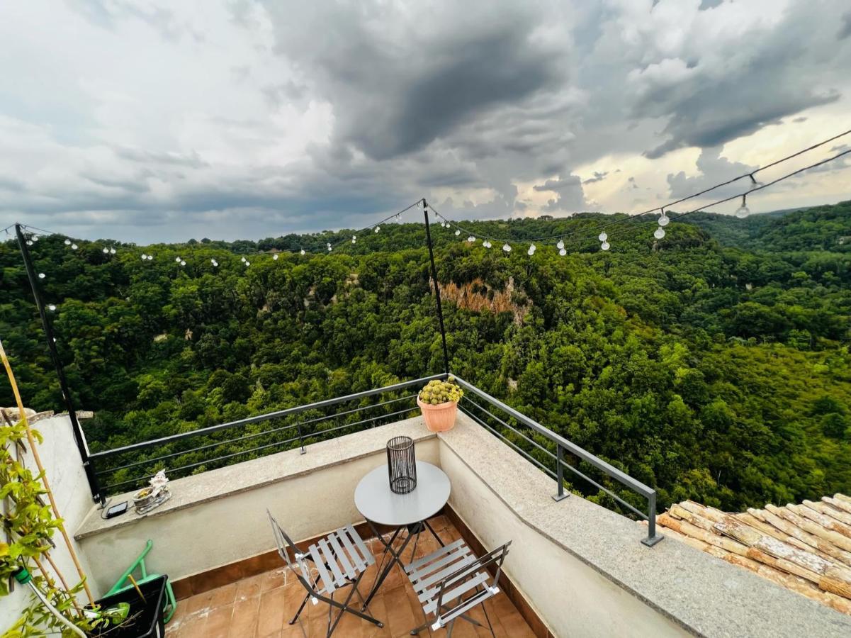 Appartamento La Casa sui Tetti -Calcata Esterno foto